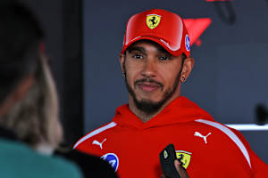 Lewis Hamilton in Budapest