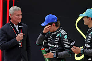 David Coulthard mit Kimi Antonelli