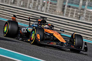 McLaren-Reservefahrer Pato O'Ward in Abu Dhabi 2025