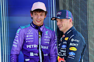 Kimi Antonelli und Max Verstappen