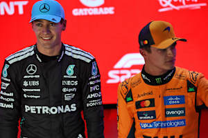 Keine Furcht vor Max Verstappen: George Russell und Lando Norris