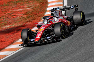 Charles Leclerc in Zandvoort