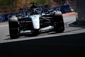 George Russell beim Spanien-GP