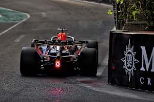 Max Verstappen im Qualifying von Baku