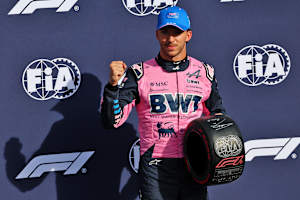 Pierre Gasly nach seiner ersten Formel-1-Pole
