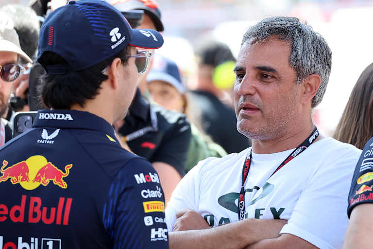 Sergio Pérez und Juan Pablo Montoya