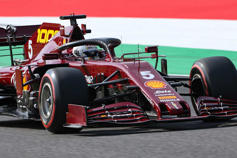 Sebastian Vettel in Mugello 2020