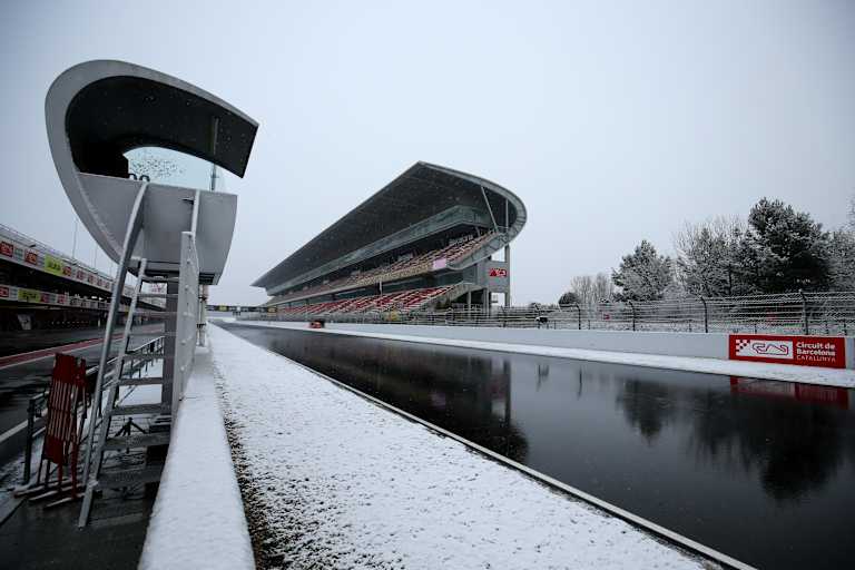 So sah das in Barcelona 2018 beim Test aus!