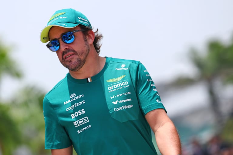 Fernando Alonso in Sepang