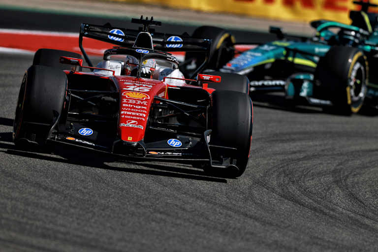 Charles Leclerc im Ferrari