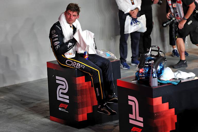 Max Verstappen nach dem Singapur-GP 2025