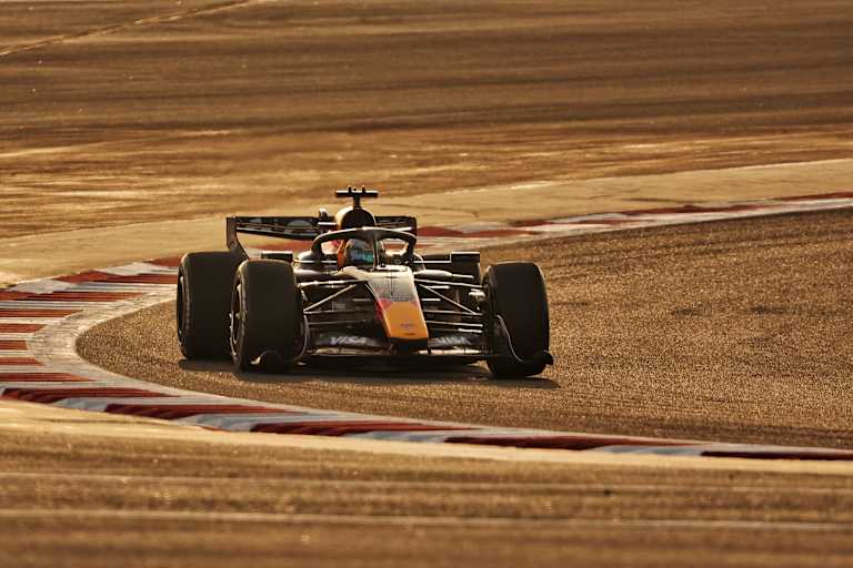 Red Bull Racing-Star Max Verstappen war am 1. Testtag der Fleissigste