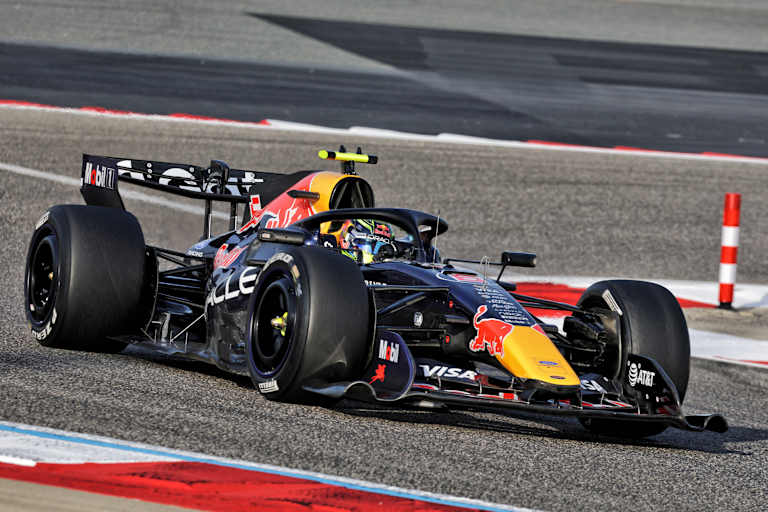 Isack Hadjar im Red Bull Racing-Ford