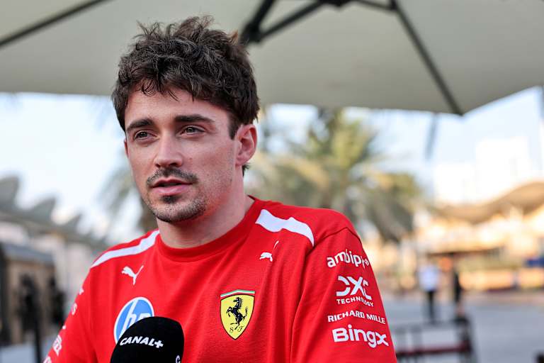 Charles Leclerc schätzt Ferrari derzeit als drittstärkste Kraft ein