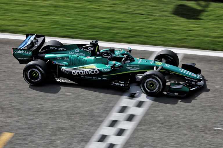 Lance Stroll im Aston Martin-Honda