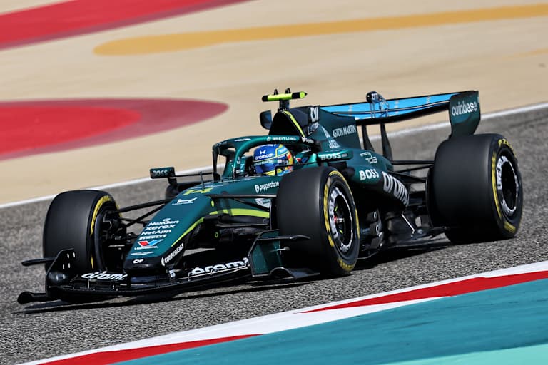 Fernando Alonso in Bahrain