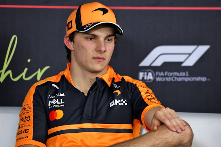 McLaren-Pilot Oscar Piastri 