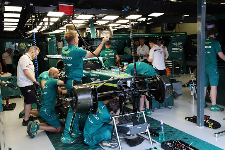 Viel Arbeit bei Aston Martin-Honda