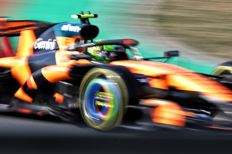 Lando Norris war mit seinem dritten Platz im Sprint-Qualifying zufrieden