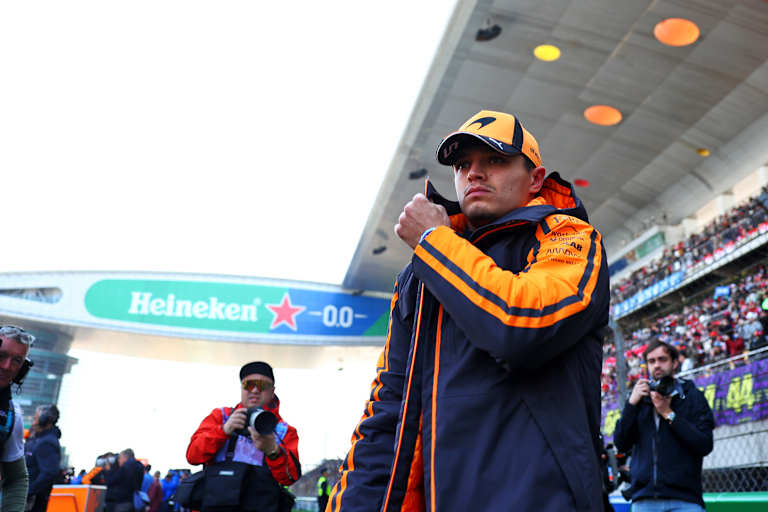 Lando Norris konnte das Rennen in China nicht in Angriff nehmen