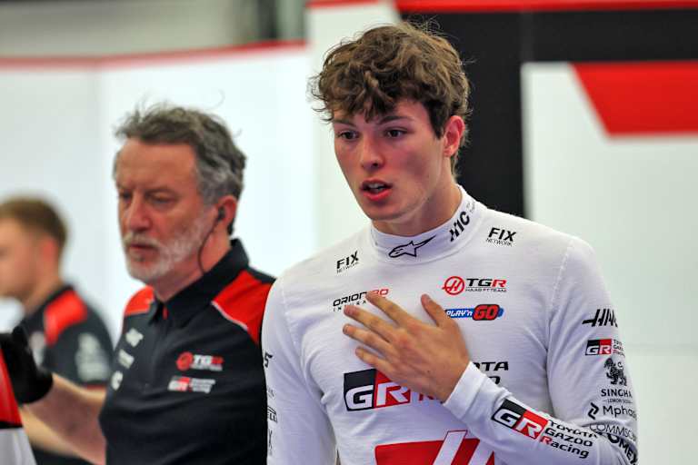 Haas-Fahrer Oliver Bearman