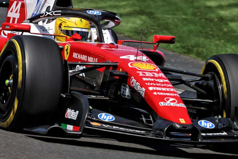 Lewis Hamilton in Australien