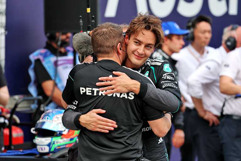 George Russell bestätigte im Melbourne-Qualifying die starke Mercedes-Form 