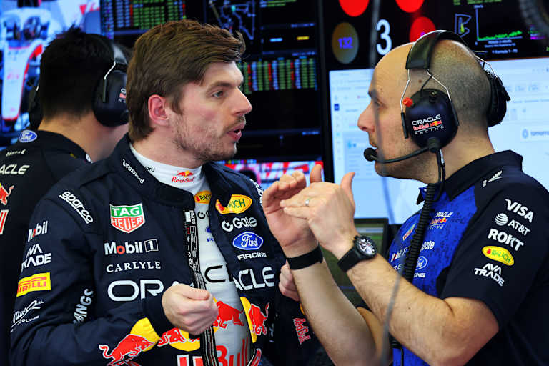 Max Verstappen und Gianpiero Lambiase