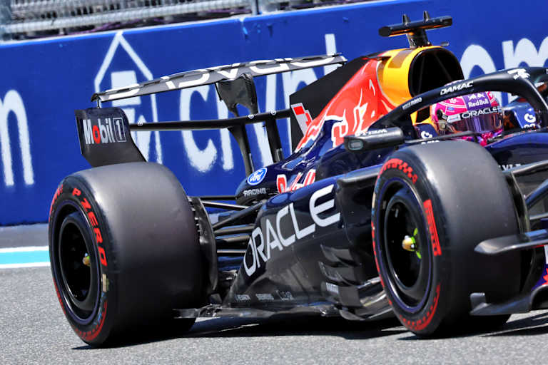 Red Bull Racing setzte in Miami auch einen Macarena-Heckflügel ein