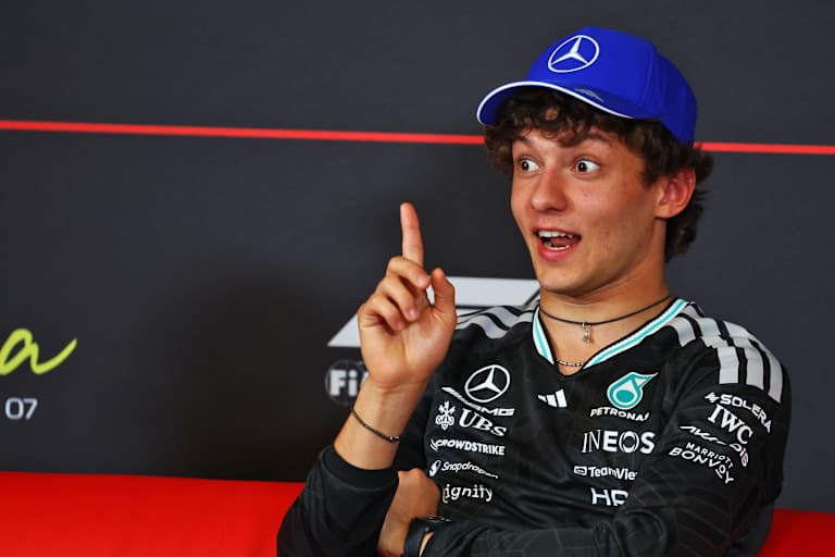 Mercedes-Star Kimi Antonelli weiss: Die Konkurrenz schläft nicht