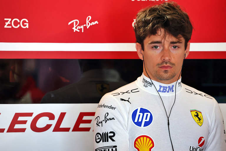 Charles Leclerc ist echt bedient