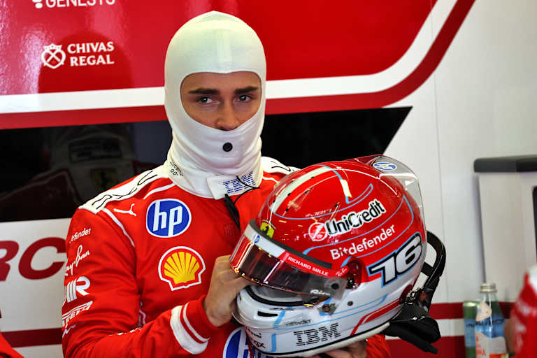 Ferrari-Fahrer Charles Leclerc