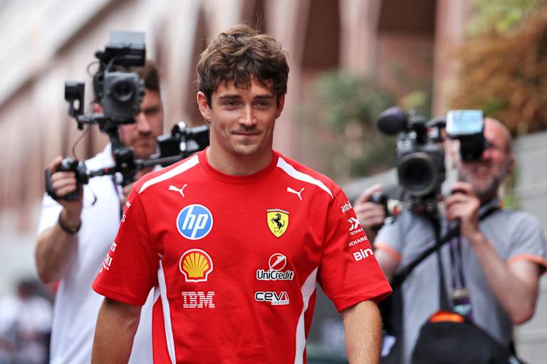 Großer Medienrummel bei seinem Heimrennen: Ferrari-Pilot Charles Leclerc