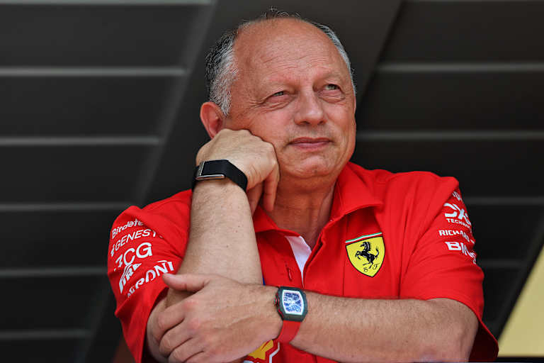 Ferrari-Teamchef Fred Vasseur am Freitag in Monaco