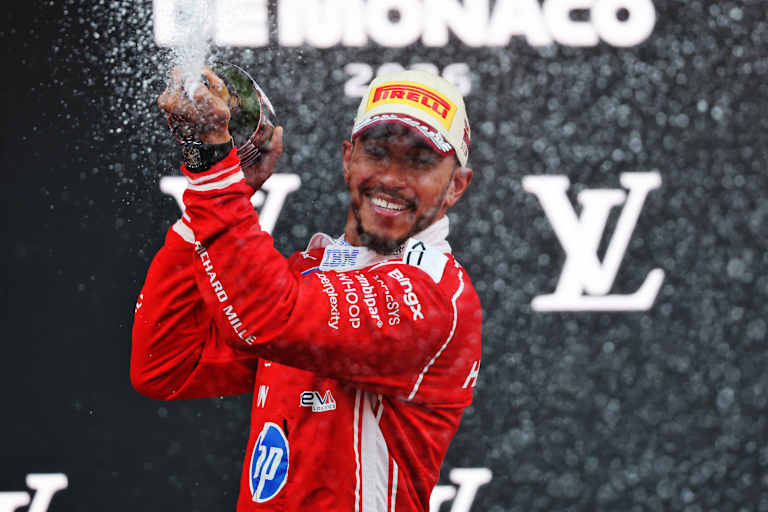 Lewis Hamilton wurde in Monte Carlo Zweiter