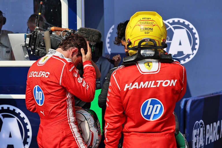 Charles Leclerc hatte nach dem Spa-Qualifying Grund, sich zu ärgern