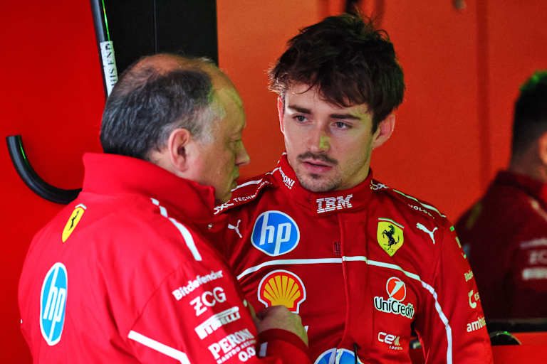 Charles Leclerc: Vollstes Vertrauen in Ferrari Teamchef Fred Vasseur