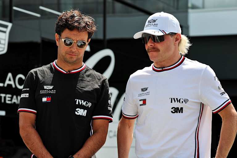 Steiner weiss: Sergio Pérez und Valtteri Bottas haben kein leichtes Spiel