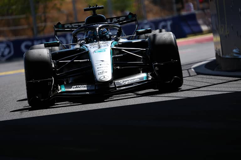 George Russell beim Spanien-GP