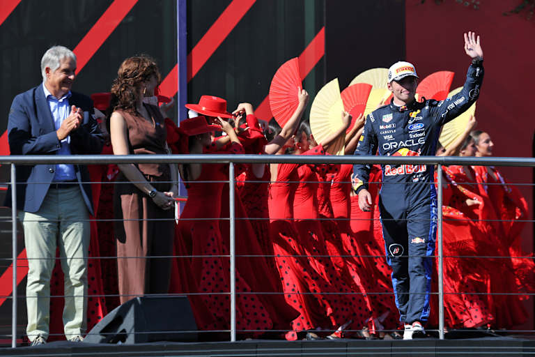 Max Verstappen wurde beim Spanien-GP Zweiter