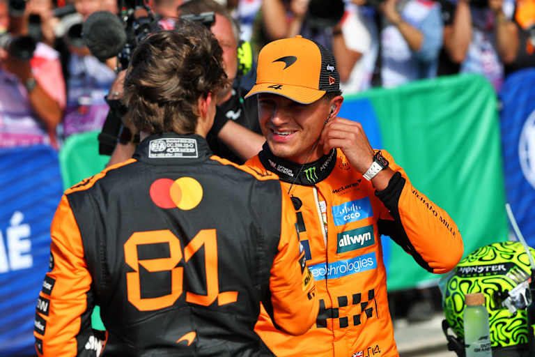 Oscar Piastri und Lando Norris