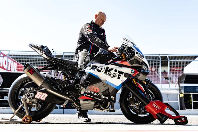Michael van der Mark rettete BMW das Wochenende in Most