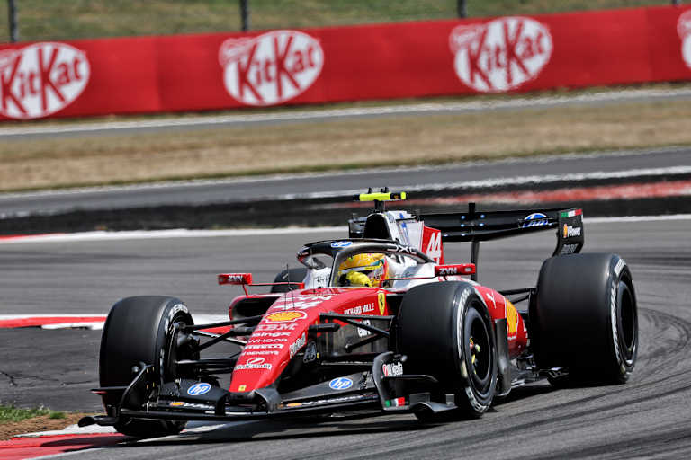 Lewis Hamilton war im Training in Silverstone Schnellster