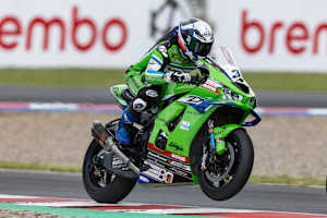 Garrett Gerloff ist Kawasaki-Alleinkämpfer