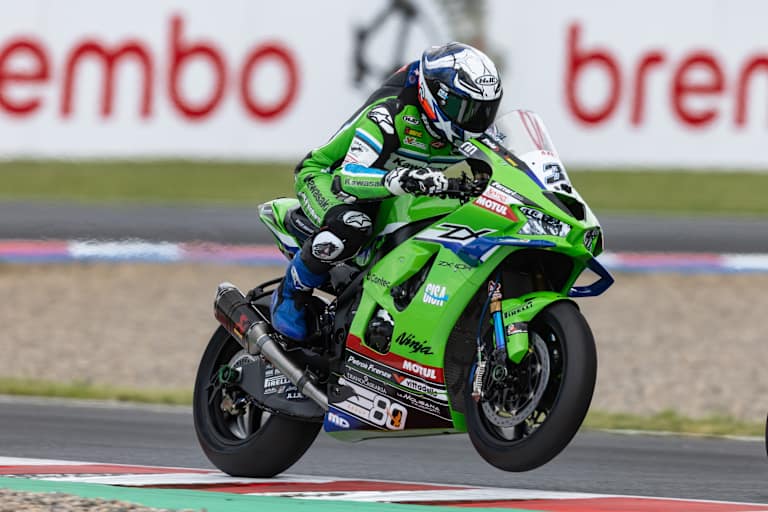 Garrett Gerloff ist Kawasaki-Alleinkämpfer