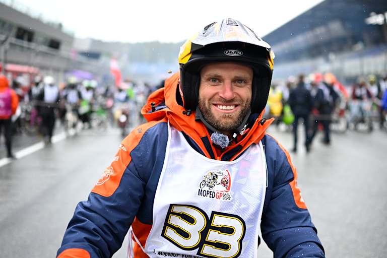 Brad Binder beim MopedGP
