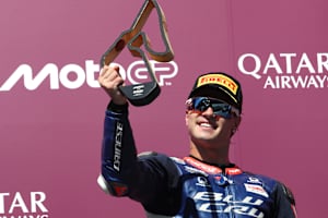 Izan Guevara holte sich in Spielberg den Moto2-Sieg