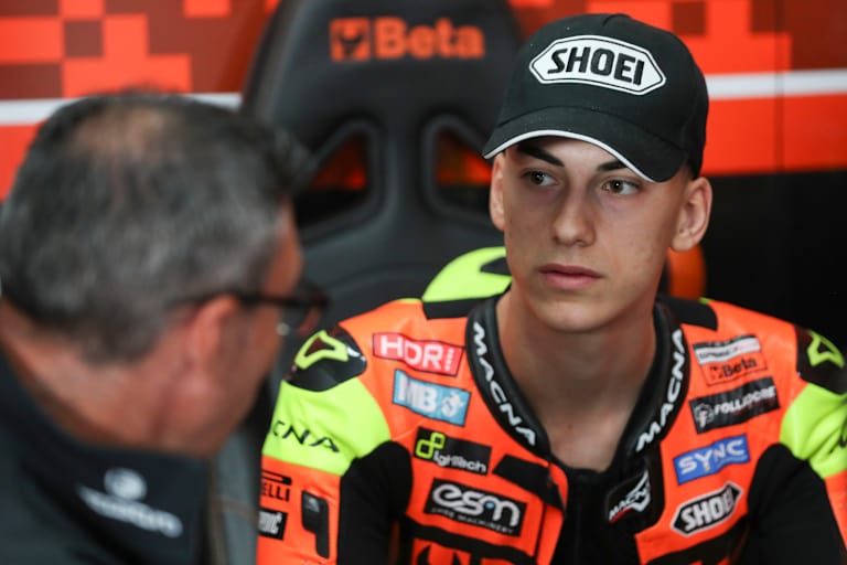 Moto2-Pilot Luca Lunetta