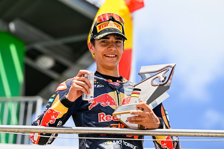 Der glückliche Sachsenring-Sieger: Brian Uriarte
