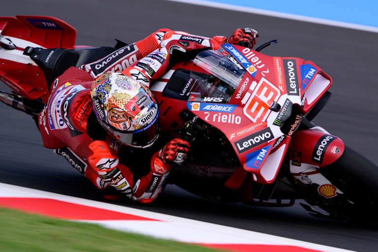 Marc Marquez muss sich mit Startplatz 2 begnügen
